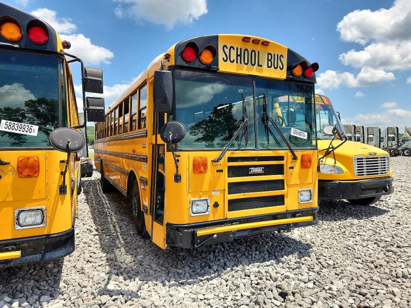 2012 Thomas School bus VIN 1T88S4E29C1143136 COPART salvage auction — MINOR DENT/SCRATCHES, CT, sold $2,500 on 2026-09-14 (photo 1)
