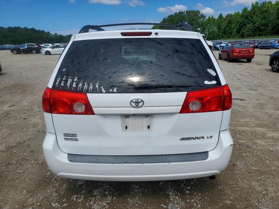 2010 Toyota Sienna VIN 5TDKK4CC2AS303747 COPART salvage auction — FRONT END, Va - Certificate Of Title, sold $800 on 2026-07-14 (photo 6)
