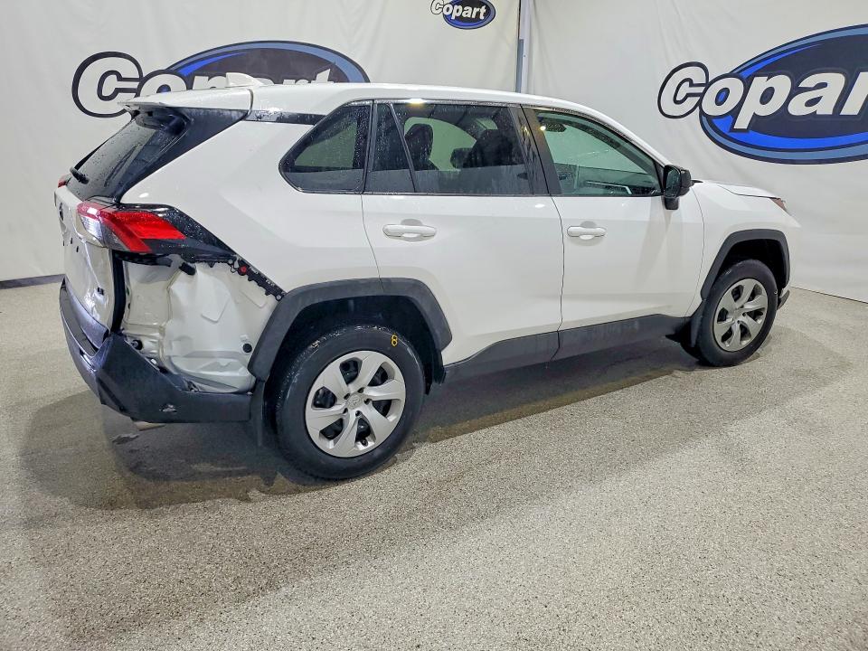 2024 Toyota Rav4 VIN 2T3H1RFV6RW364729 COPART salvage auction — REAR END, Ca - Certificate Of Title, sold $21,750 on 2026-07-02 (photo 3)