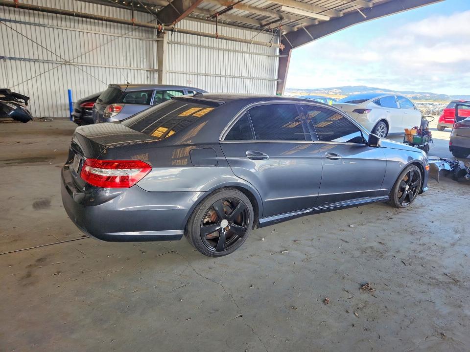 2010 Mercedes-benz E-class VIN WDDHF5GB7AA030541 COPART salvage auction — VANDALISM, Ca - Salvage Certificate, sold $575 on 2026-07-23 (photo 3)