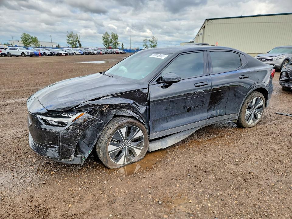 2024 Polestar 2 VIN YSMFD3KA9RL224535 COPART salvage auction — FRONT END, Ab - Bos - Nonrepairable, sold $10,000 on 2026-08-04 (photo 1)