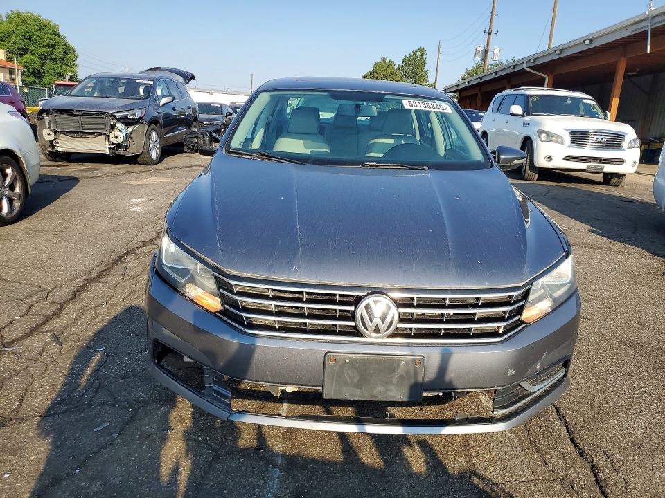 2016 Volkswagen Passat VIN 1VWBT7A3XGC035345 COPART salvage auction — FRONT END, DV, sold $1,600 on 2026-08-09 (photo 5)