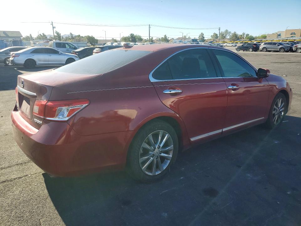 2010 Lexus ES350 VIN JTHBK1EG7A2376956 COPART salvage auction — FRONT END, Nv - Certificate Of Title, sold $1,300 on 2026-07-06 (photo 3)