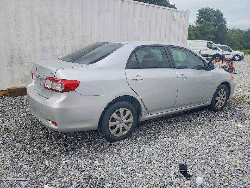 2011 Toyota Corolla VIN JTDBU4EE5B9150936 COPART salvage auction — MINOR DENT/SCRATCHES, LA - CERTIFICATE OF TITLE, sold $725 on 2026-07-23 (photo 3)