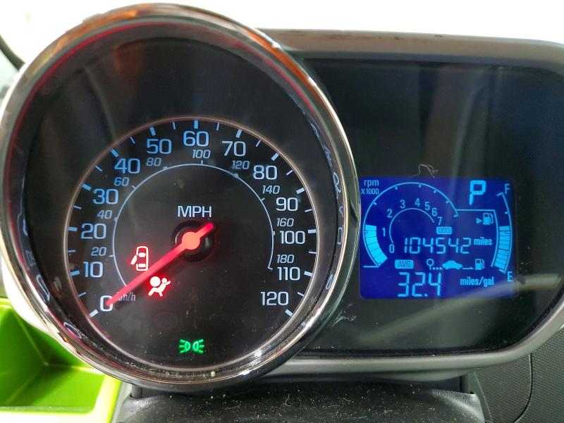 2015 Chevrolet Spark VIN KL8CF6S99FC715255 COPART salvage auction — DAMAGE HISTORY, Nc - Dealer Only Salvage Title, sold $775 on 2026-07-08 (photo 9)