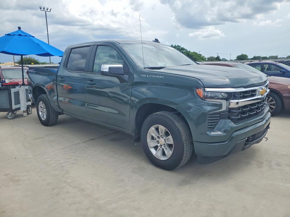2025 Chevrolet Silverado VIN 1GCUKDED8SZ171415 COPART salvage auction — MINOR DENT/SCRATCHES, Tx - Cert Of Title-Rebuilt Salvage (P), sold $28,400 on 2026-07-14 (photo 4)