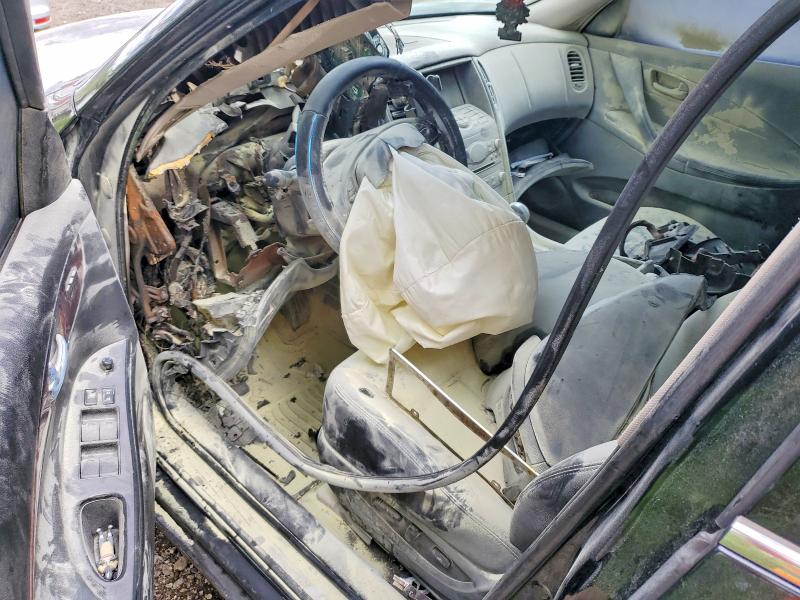 2012 Infiniti Ex35 VIN JN1AJ0HR4CM452621 COPART salvage auction — Burn Interior, ON - PERMIT IRREPAIRABLE, sold $300 on 2026-07-23 (photo 8)