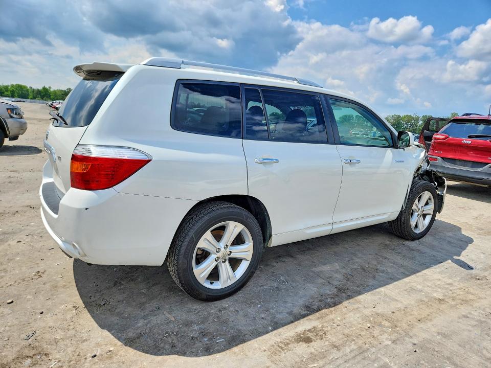 2009 Toyota Highlander VIN JTEDS42A292086661 COPART salvage auction — FRONT END, Va - Certificate Of Title, sold $2,700 on 2026-07-15 (photo 3)