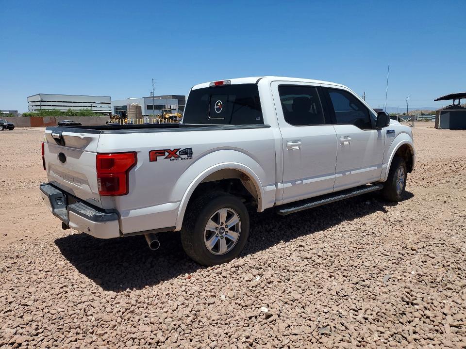 2018 Ford F150 VIN 1FTEW1EG9JFA97889 COPART salvage auction — MINOR DENT/SCRATCHES, AZ - CERTIFICATE OF TITLE, sold $7,100 on 2026-08-20 (photo 3)