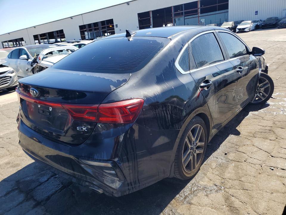 2021 Kia Forte VIN 3KPF54ADXME402948 COPART salvage auction — FRONT END, Ca - Certificate Of Title, sold $4,300 on 2026-07-02 (photo 3)
