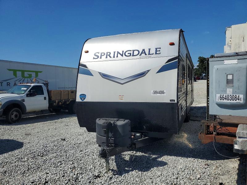 2022 Keystone rv Springdale VIN 4YDTSGP25N3100377 COPART salvage auction — MINOR DENT/SCRATCHES, GA - CERTIFICATE OF TITLE, sold $1,550 on 2026-07-21 (photo 2)