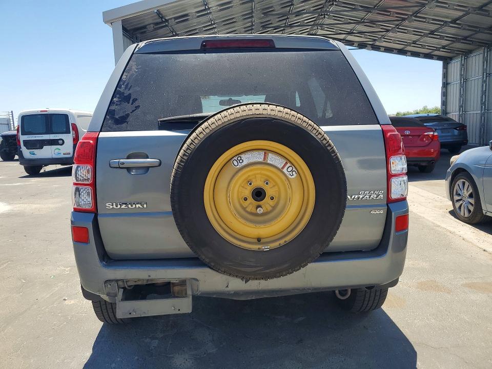 2009 Suzuki Gr vitara VIN JS3TD149294100379 COPART salvage auction — REAR END, SC, sold $475 on 2026-07-16 (photo 6)