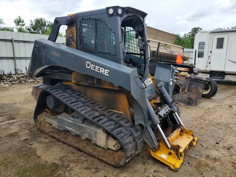 2021 John deere 333g VIN 1T0333GMTNF414507 COPART salvage auction — Burn Engine, FL - BILL OF SALE, sold $3,600 on 2026-07-06 (photo 1)