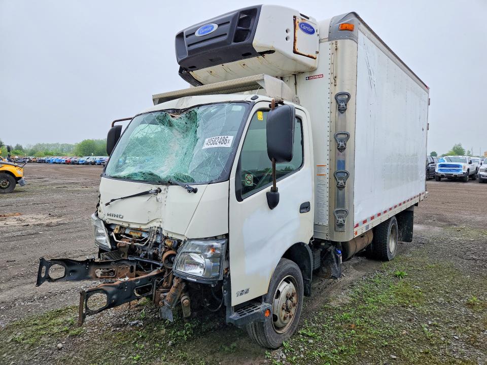 2017 Hino All models VIN 2AYHDM2H8H1000435 COPART salvage auction — FRONT END, ON - PERMIT SALVAGE, sold $575 on 2026-07-07 (photo 1)