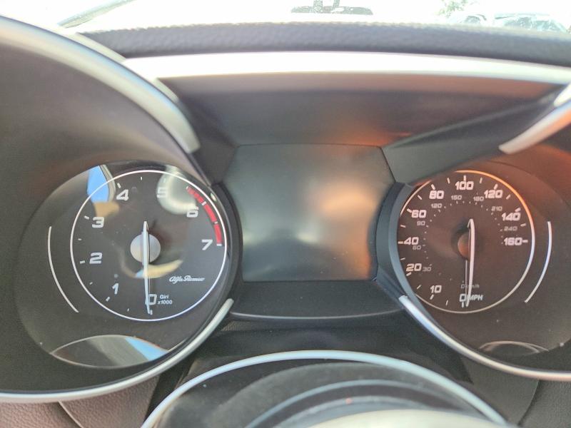2022 Alfa romeo Giulia VIN ZARFANBN4N7666859 COPART salvage auction — FRONT END, Nm - Cert Of Title-Salvage, sold $250 on 2026-08-03 (photo 9)