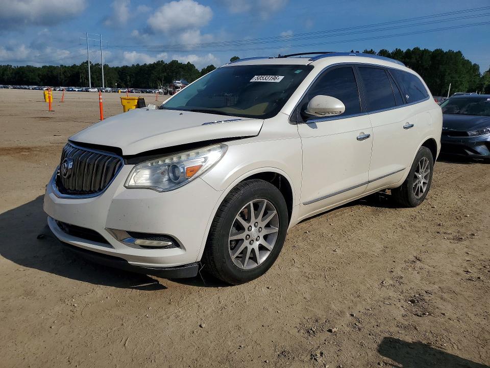 2013 Buick Enclave VIN 5GAKRCKD0DJ190514 COPART salvage auction — FRONT END, Fl - Certificate Of Title, sold $600 on 2026-07-10 (photo 1)
