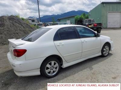 2008 Toyota Corolla VIN 1NXBR32E98Z025990 COPART salvage auction — MINOR DENT/SCRATCHES, AK - BILL OF SALE- SALVAGE, sold $1,450 on 2026-08-04 (photo 3)