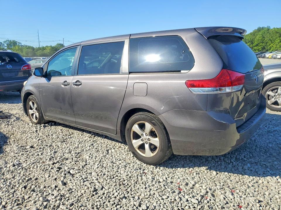 2012 Toyota Sienna VIN 5TDZK3DC3CS216739 COPART salvage auction — MINOR DENT/SCRATCHES, Ma - Certificate Of Title, sold $2,450 on 2026-07-29 (photo 2)