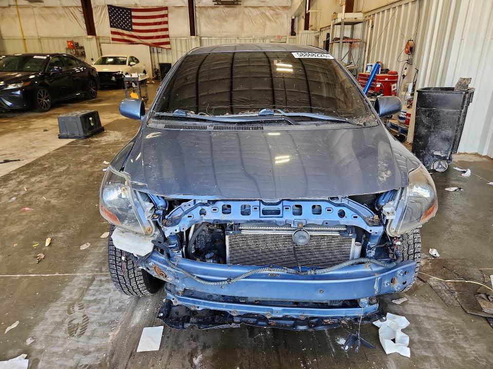 2007 Toyota Yaris VIN JTDBT923471081956 COPART salvage auction — FRONT END, Wi - Junked Vehicle Bill Of Sale, sold $600 on 2026-07-22 (photo 5)