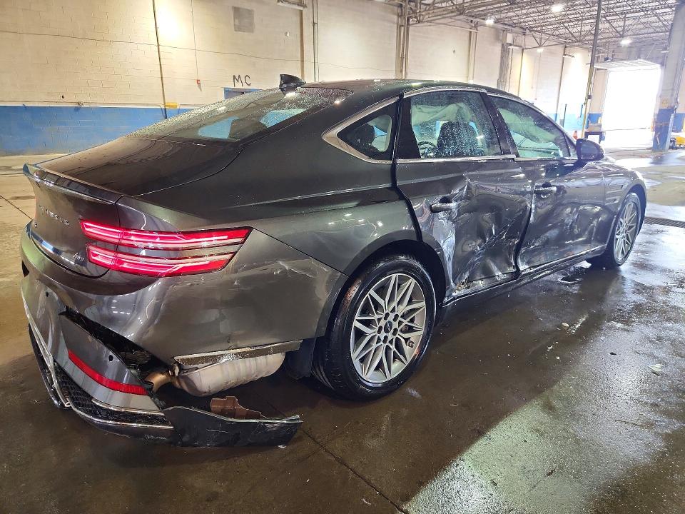 2026 Genesis G80 VIN KMTGA4SC7TU306153 COPART salvage auction — SIDE, CT, sold $21,500 on 2026-07-13 (photo 3)
