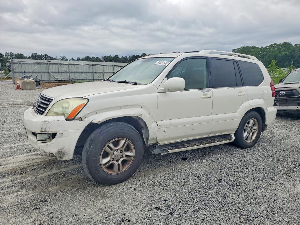 2007 Lexus Gx VIN JTJBT20XX70131324 COPART salvage auction — FRONT END, CT, sold $175 on 2026-07-13 (photo 1)