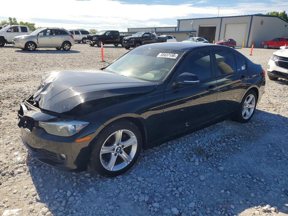2014 BMW 3 series VIN WBA3C3C58EF984013 COPART salvage auction — FRONT END, Mi - Certificate Of Title, sold $525 on 2026-07-16 (photo 1)