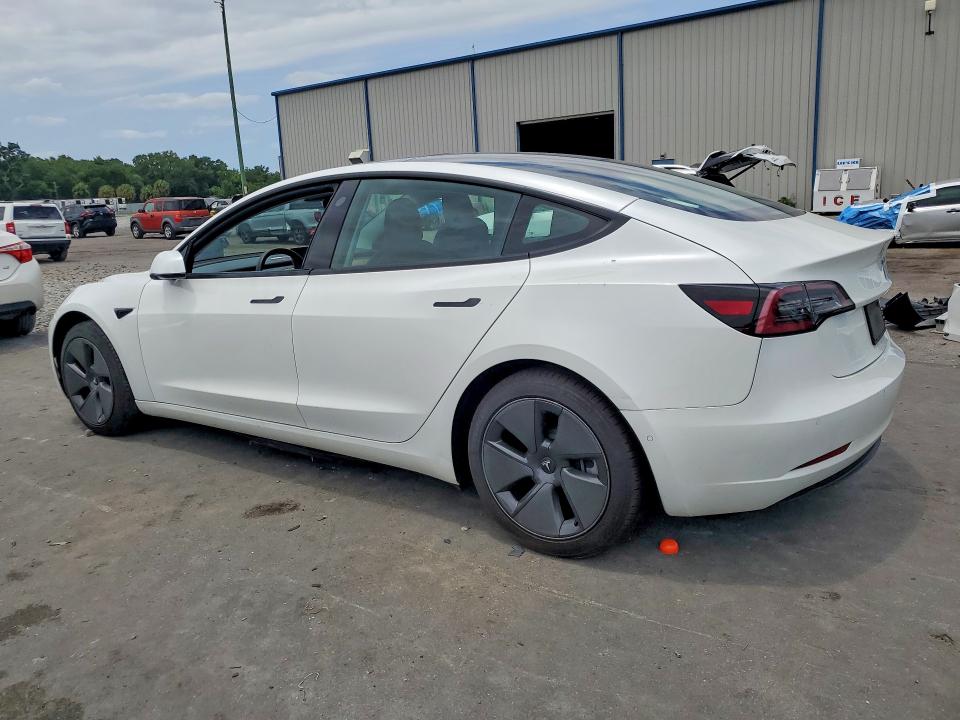 2021 Tesla Model 3 VIN 5YJ3E1EA5MF084314 COPART salvage auction — FRONT END, FL - CERT OF TITLE SLVG REBUILDABLE, sold $8,000 on 2026-07-06 (photo 2)