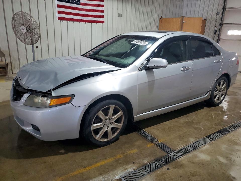 2004 Acura Tsx VIN JH4CL968X4C027991 COPART salvage auction — FRONT END, Pa - Certificate Of Salvage, sold $525 on 2026-07-09 (photo 1)