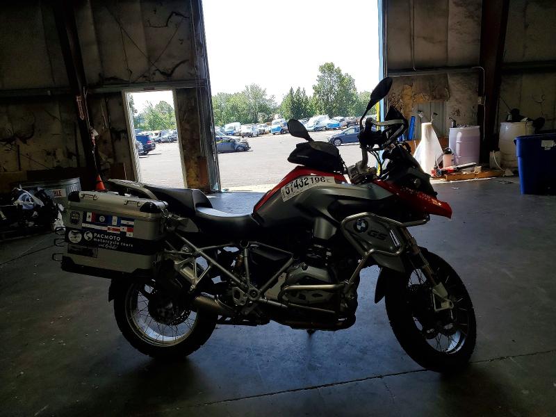 2014 BMW Motorcycle VIN WB10A110XEZ185742 COPART salvage auction — FRONT END, Or - Salvage Title Certificate, sold $1,700 on 2026-07-30 (photo 1)