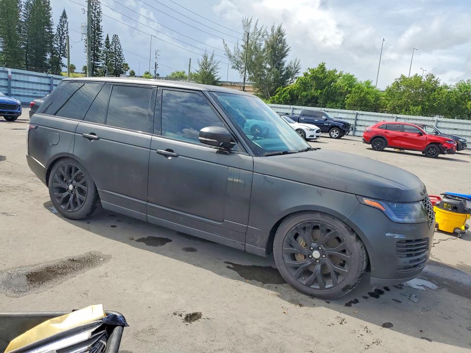 2021 Land rover Rangerover VIN SALGS2RU0MA428122 COPART salvage auction — VANDALISM, Nj - Cert Of Title-Salvage, sold $35 on 2026-07-13 (photo 4)