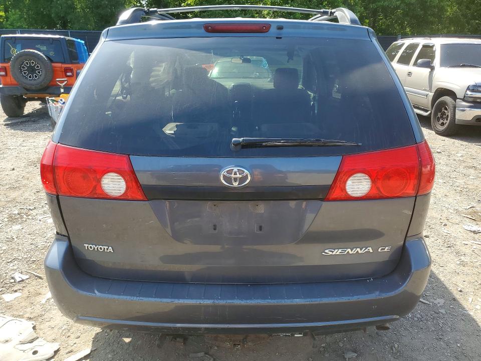 2006 Toyota Sienna VIN 5TDZA23C96S420528 COPART salvage auction — SIDE, S1, sold $850 on 2026-07-14 (photo 6)