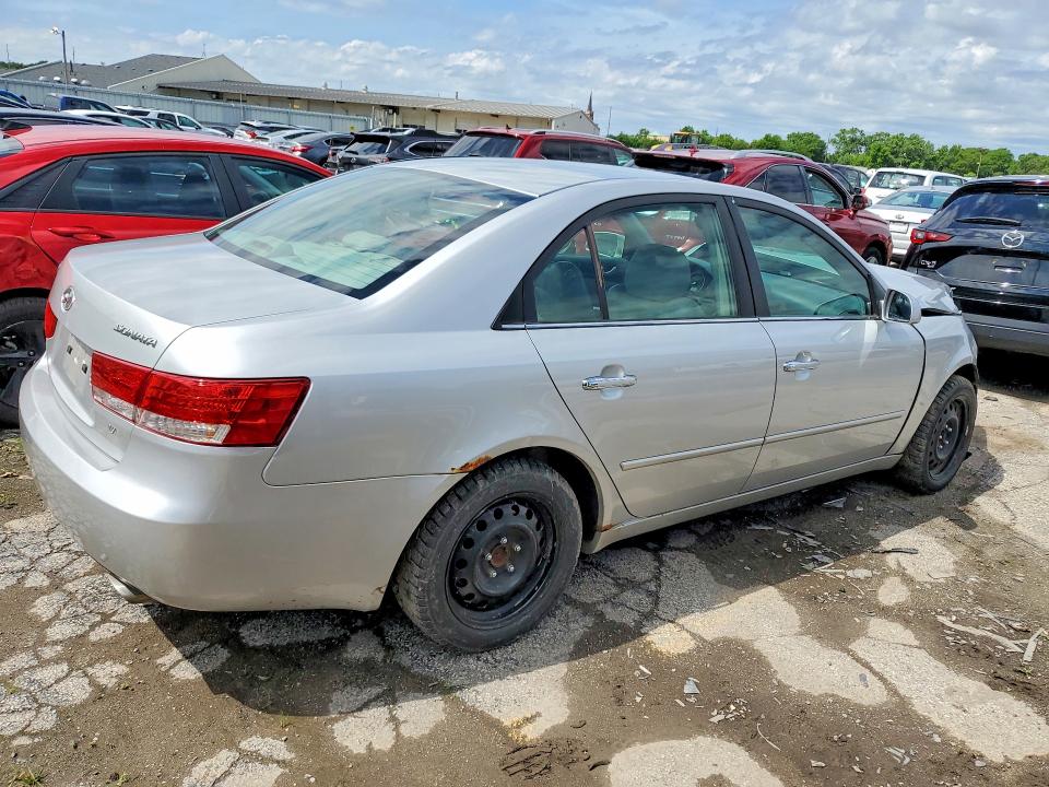 2006 Hyundai Sonata VIN 5NPEU46F46H072375 COPART salvage auction — FRONT END, Mi - Certificate Of Title, sold $450 on 2026-07-13 (photo 3)
