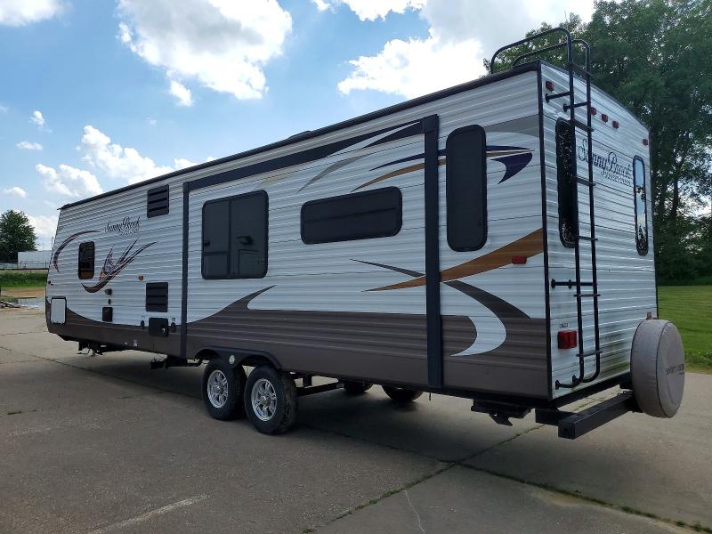 2014 Sunset VIN 54CAS0S29E1594036 COPART salvage auction — HAIL, IL - SALVAGE CERTIFICATE, sold $1,600 on 2026-07-13 (photo 3)