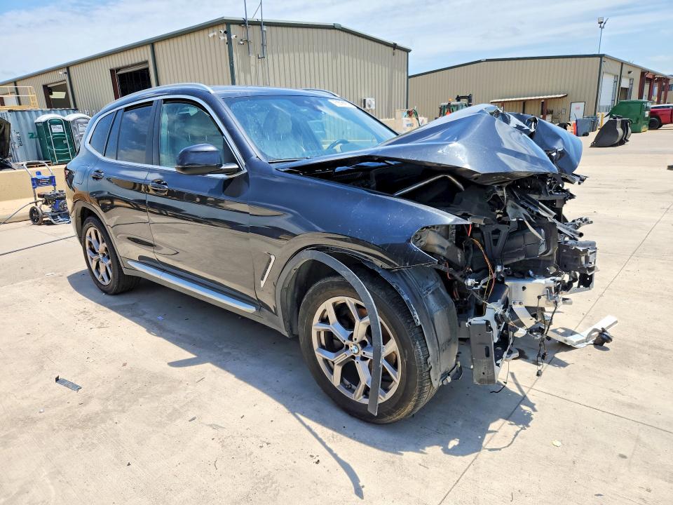 2022 BMW X3 VIN 5UX43DP03N9M51348 COPART salvage auction — FRONT END, TX - CERTIFICATE OF TITLE, sold $3,500 on 2026-07-30 (photo 4)