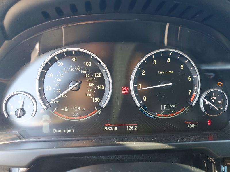 2015 BMW X5 VIN 5UXKR6C50F0J79415 COPART salvage auction — MECHANICAL, Ca - Dis/Dlr/Exp Only Clean Title, sold $3,900 on 2026-07-25 (photo 9)