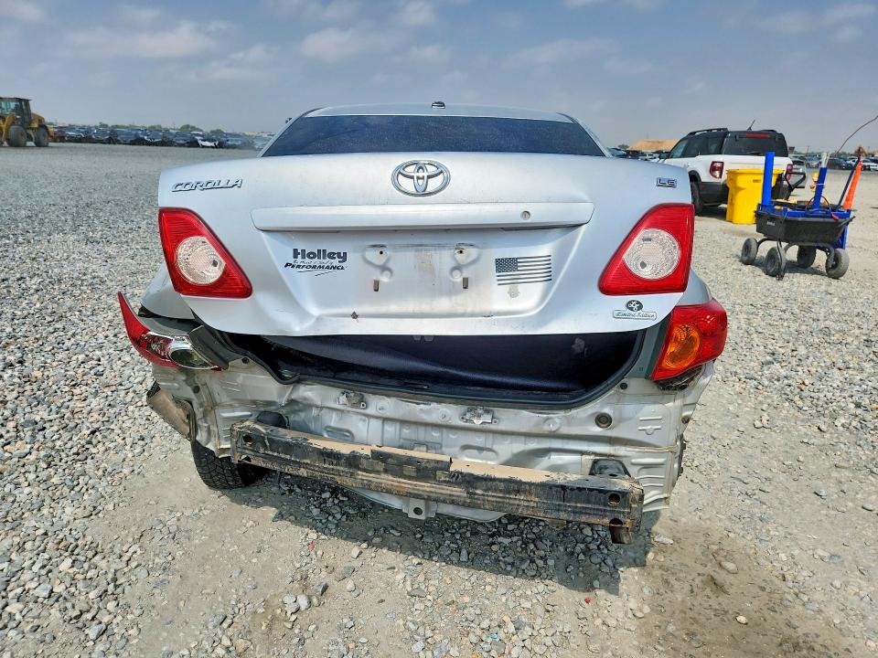 2009 Toyota Corolla VIN JTDBL40E39J050207 COPART salvage auction — REAR END, BS, sold $700 on 2026-07-14 (photo 6)