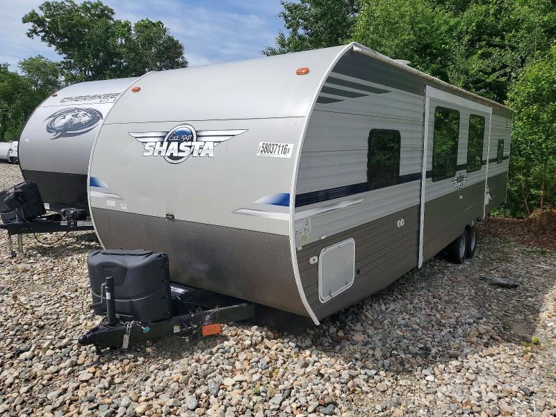 2021 Shasta Oasis seri VIN 5ZT2SSWB1ME015007 COPART salvage auction — SIDE, MA - CERT OF TITLE-RECONSTRCTD COLL, sold $6,900 on 2026-07-07 (photo 2)
