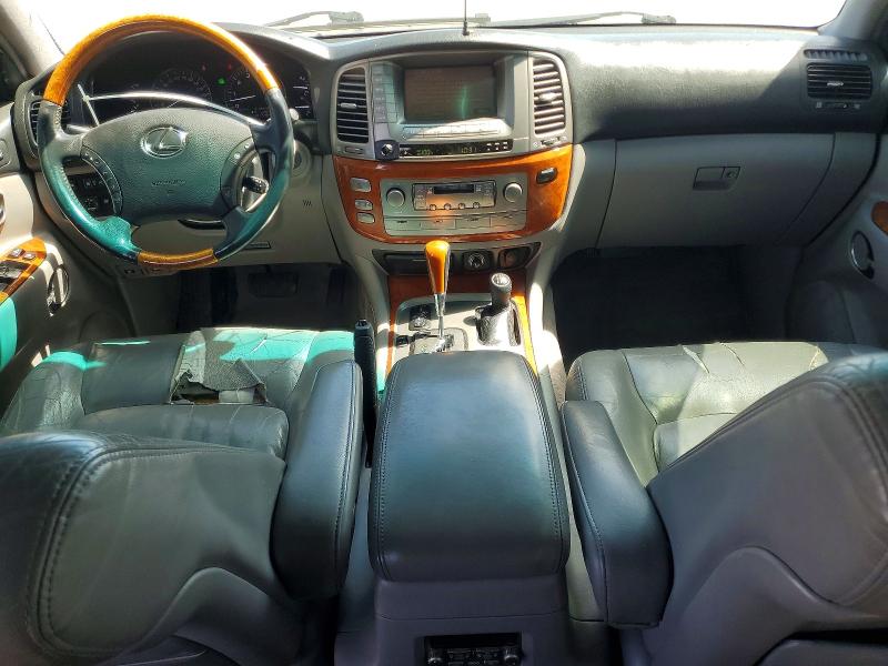 2007 Lexus Lx470 VIN JTJHT00W974028653 COPART salvage auction — WATER/FLOOD, AS, sold $5,100 on 2026-07-23 (photo 8)