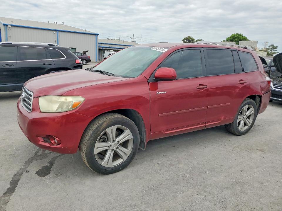 2008 Toyota Highlander VIN JTEDS43A382028832 COPART salvage auction — REAR END, OK - CERT OF TITLE-SALVAGE, sold $1,000 on 2026-07-31 (photo 1)
