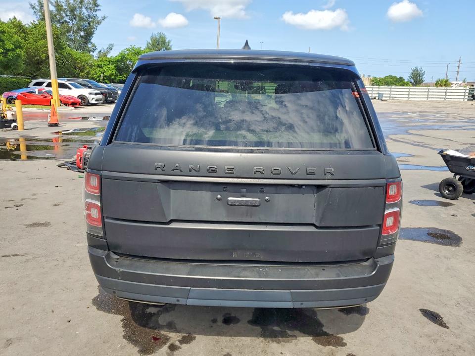 2021 Land rover Rangerover VIN SALGS2RU0MA428122 COPART salvage auction — VANDALISM, Nj - Cert Of Title-Salvage, sold $35 on 2026-07-13 (photo 6)