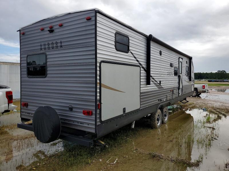2021 Aide Trailers VIN 5ZT2ARZB3MX020947 COPART salvage auction — MINOR DENT/SCRATCHES, TX - SALVAGE TITLE-FLOOD DAMAGE, sold $3,200 on 2026-07-21 (photo 4)