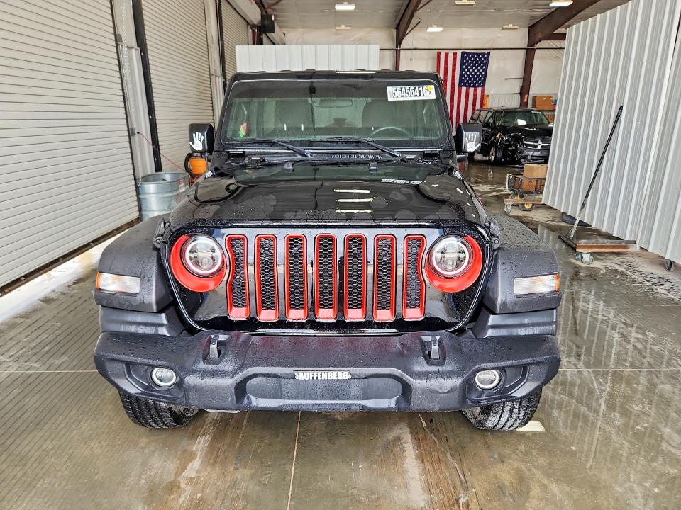 2022 Jeep Wrangler / VIN 1C4HJXDG3NW240812 COPART salvage auction — MINOR DENT/SCRATCHES, Il - Certificate Of Title, sold $23,500 on 2026-07-02 (photo 5)