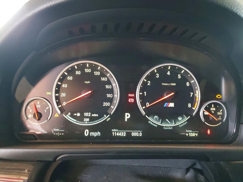2013 BMW M5 VIN WBSFV9C51DC773824 COPART salvage auction — NORMAL WEAR, CT, sold $8,700 on 2026-07-27 (photo 9)
