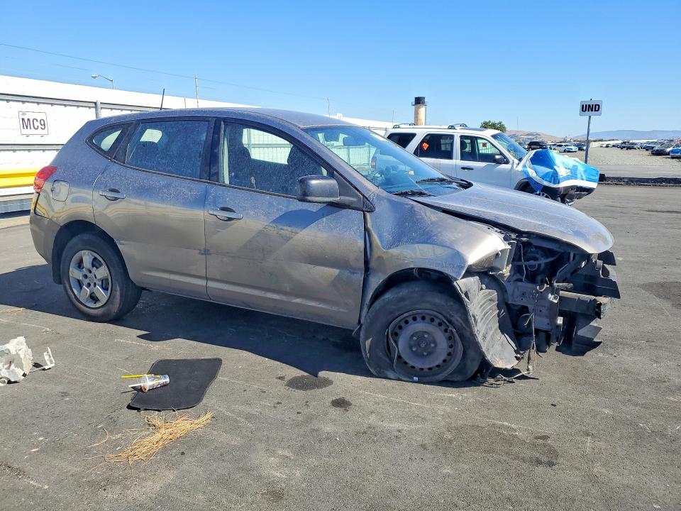 2009 Nissan Rogue VIN JN8AS58TX9W325182 COPART salvage auction — FRONT END, CA - SALVAGE CERTIFICATE, sold $275 on 2026-07-27 (photo 4)