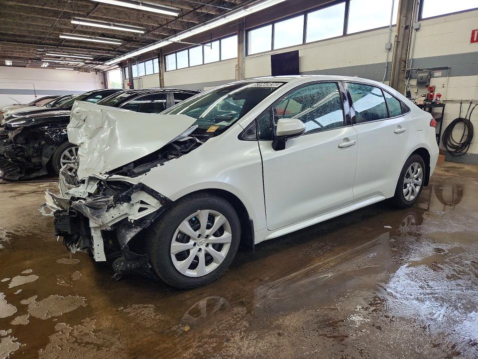 2025 Toyota Corolla VIN 5YFB4MDE5SP278881 COPART salvage auction — FRAME DAMAGE, IL - CERTIFICATE OF TITLE, sold $2,350 on 2026-07-09 (photo 1)
