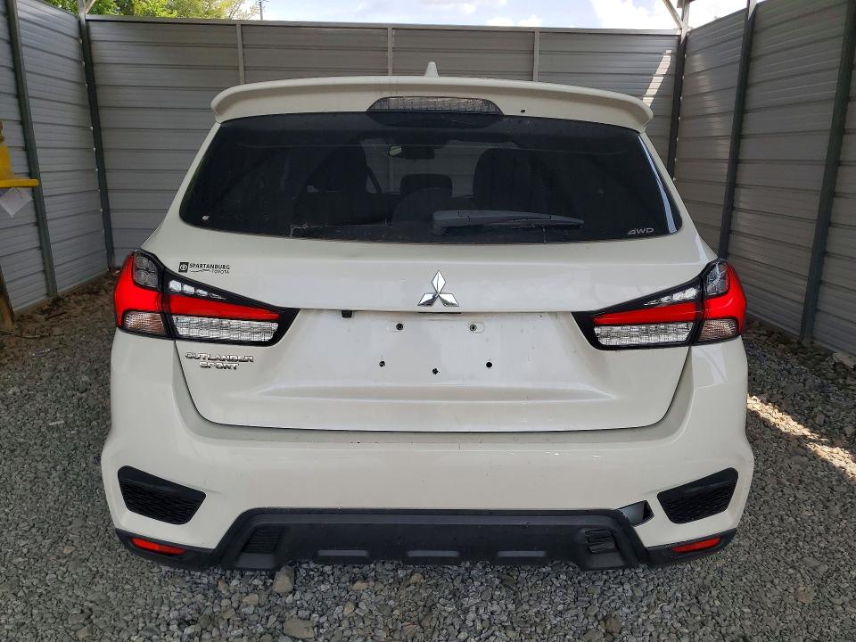 2021 Mitsubishi Outlander VIN JA4ARUAU0MU032085 COPART salvage auction — FRONT END, CT, sold $2,850 on 2026-07-23 (photo 6)