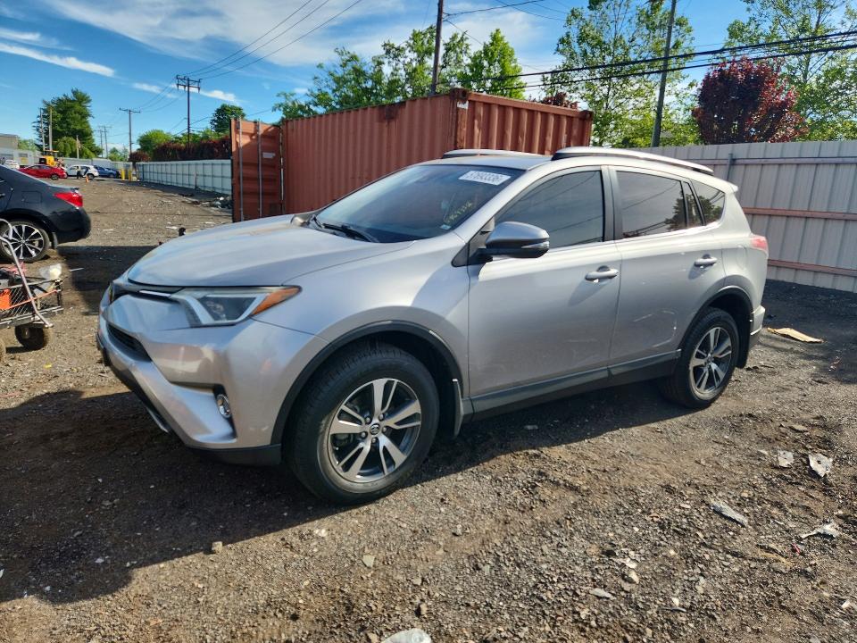 2018 Toyota Rav4 VIN JTMRFREV7JJ246215 COPART salvage auction — REAR END, Ct - Cert Of Title-Salvage, sold $7,400 on 2026-07-10 (photo 1)