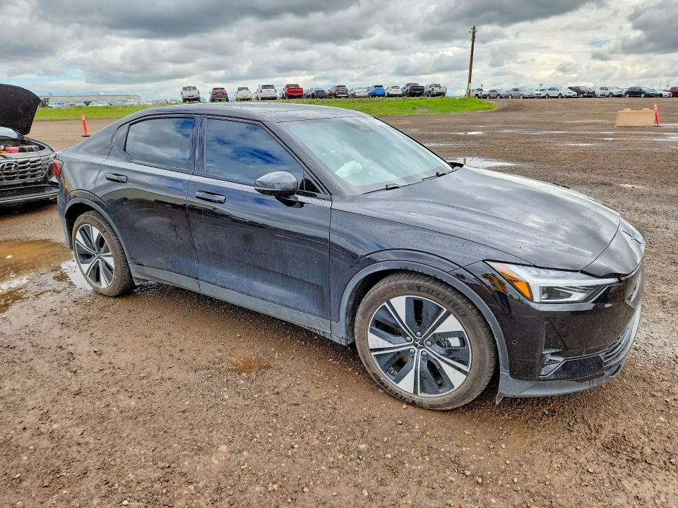 2024 Polestar 2 VIN YSMFD3KA9RL224535 COPART salvage auction — FRONT END, Ab - Bos - Nonrepairable, sold $10,000 on 2026-08-04 (photo 4)