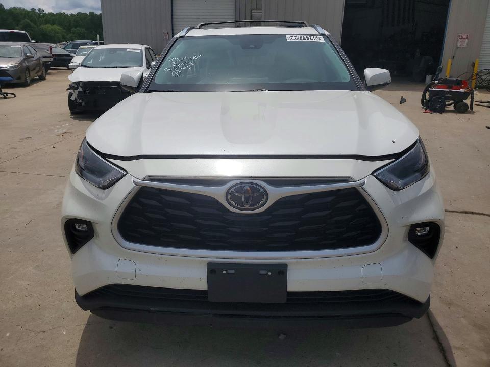 2021 Toyota Highlander VIN 5TDGZRAH2MS063567 COPART salvage auction — UNDERCARRIAGE, Ms - Certificate Of Title, sold $14,600 on 2026-07-02 (photo 5)