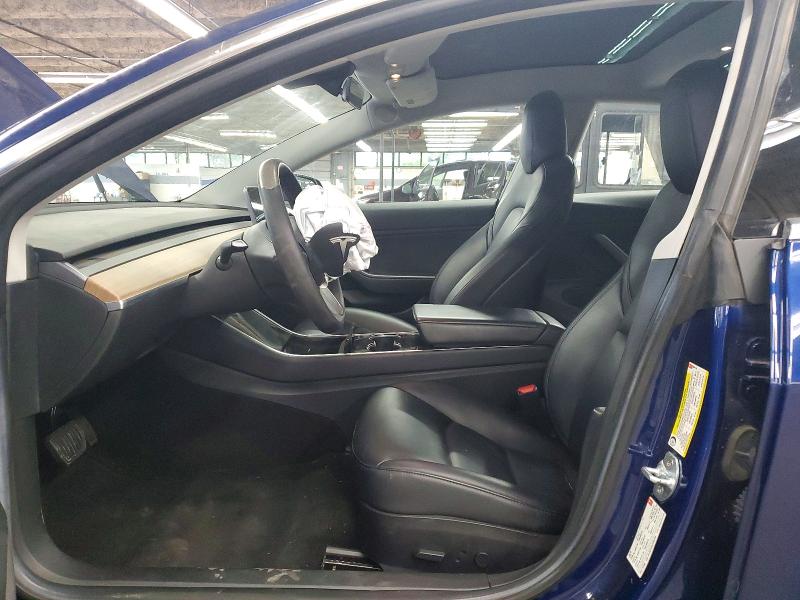 2018 Tesla Model 3 VIN 5YJ3E1EA0JF008155 COPART salvage auction — MECHANICAL, Ga - Certificate Of Title, sold $8,600 on 2026-07-06 (photo 7)